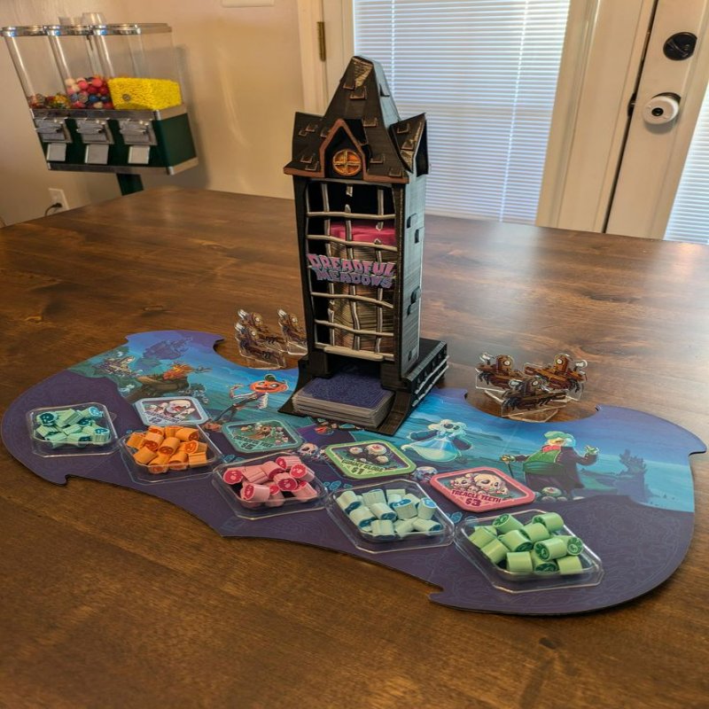 dreadful meadows board game