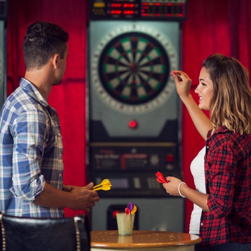 family entertainment of darts games