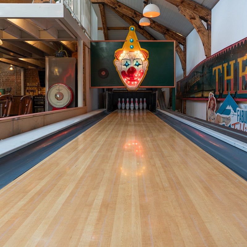 bowling lane