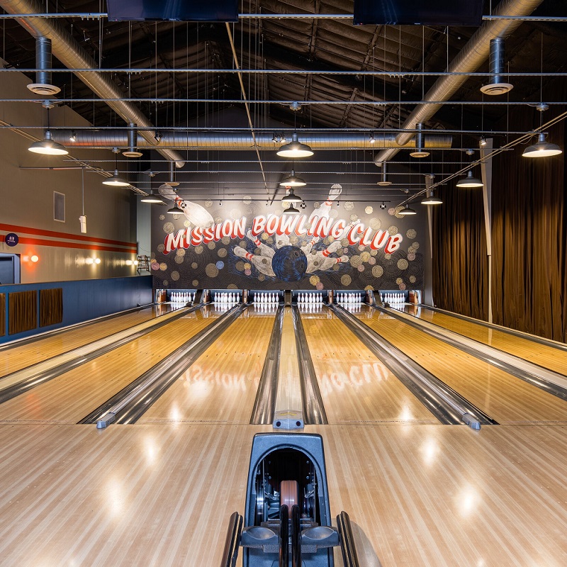 bowling gym