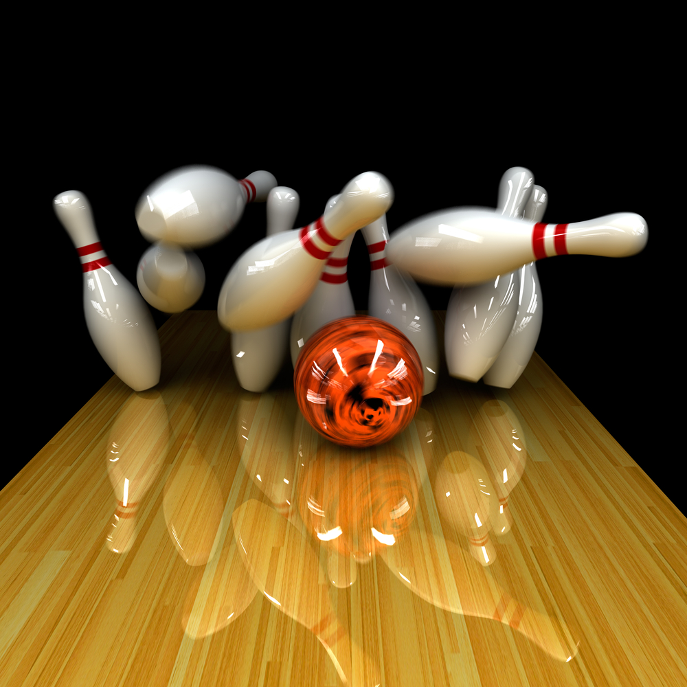bowling strike