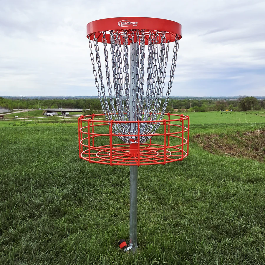 disc golf basket