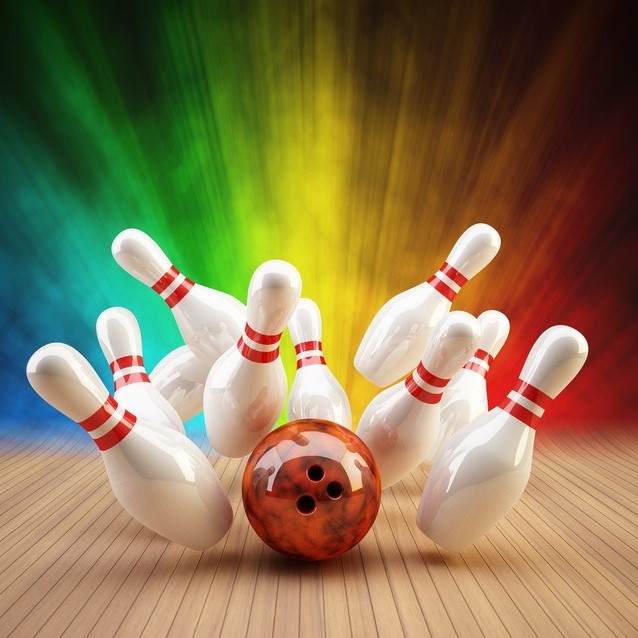 bowling strike