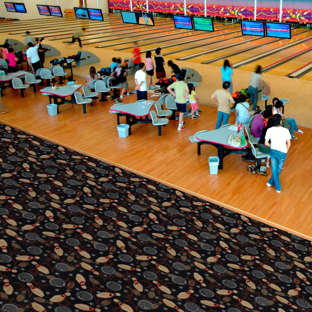 bowling alley carpet