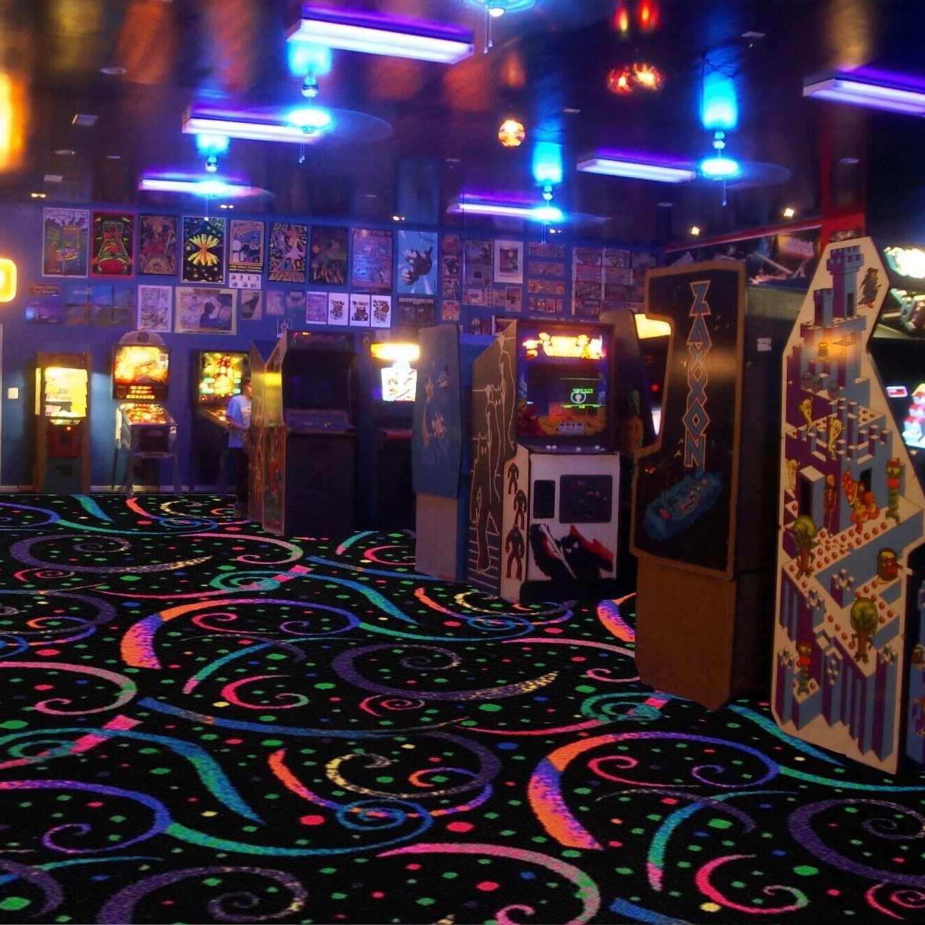 bowling alley carpet