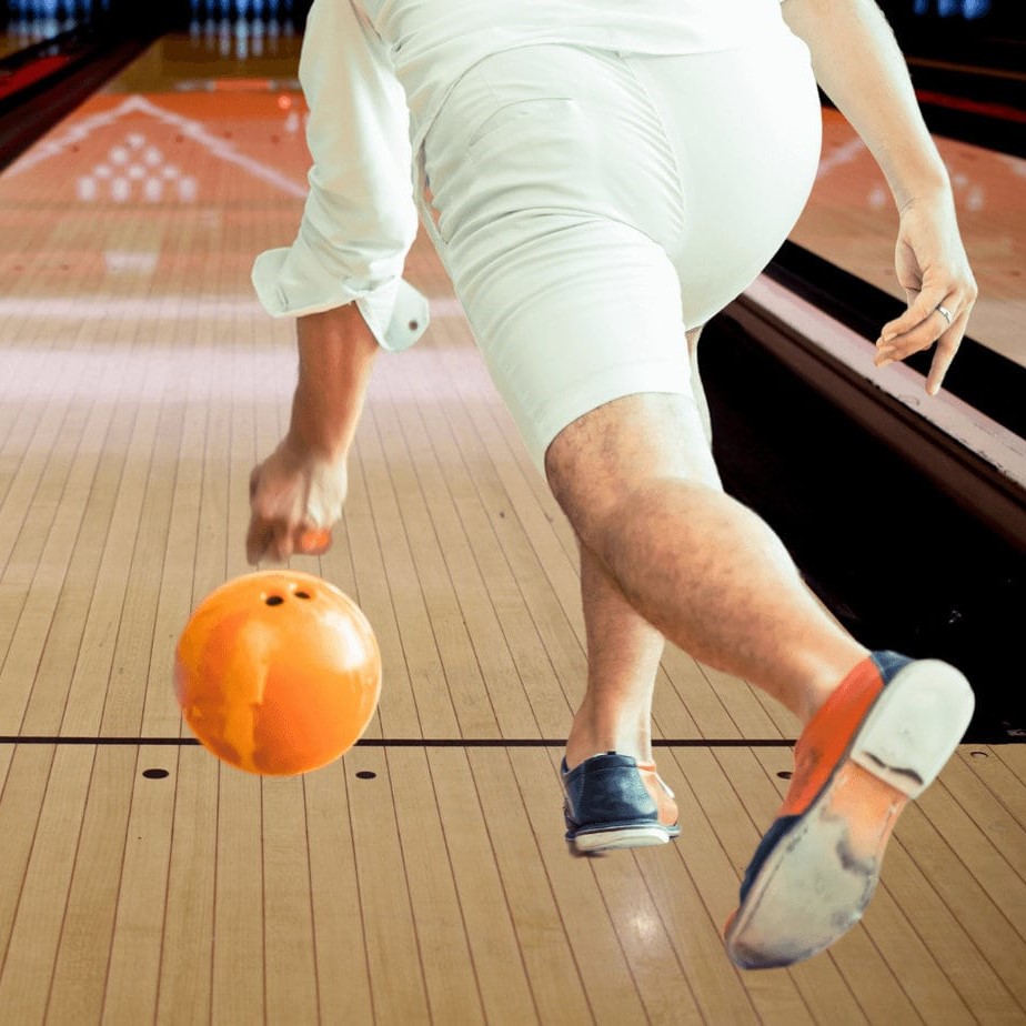 playing bowling