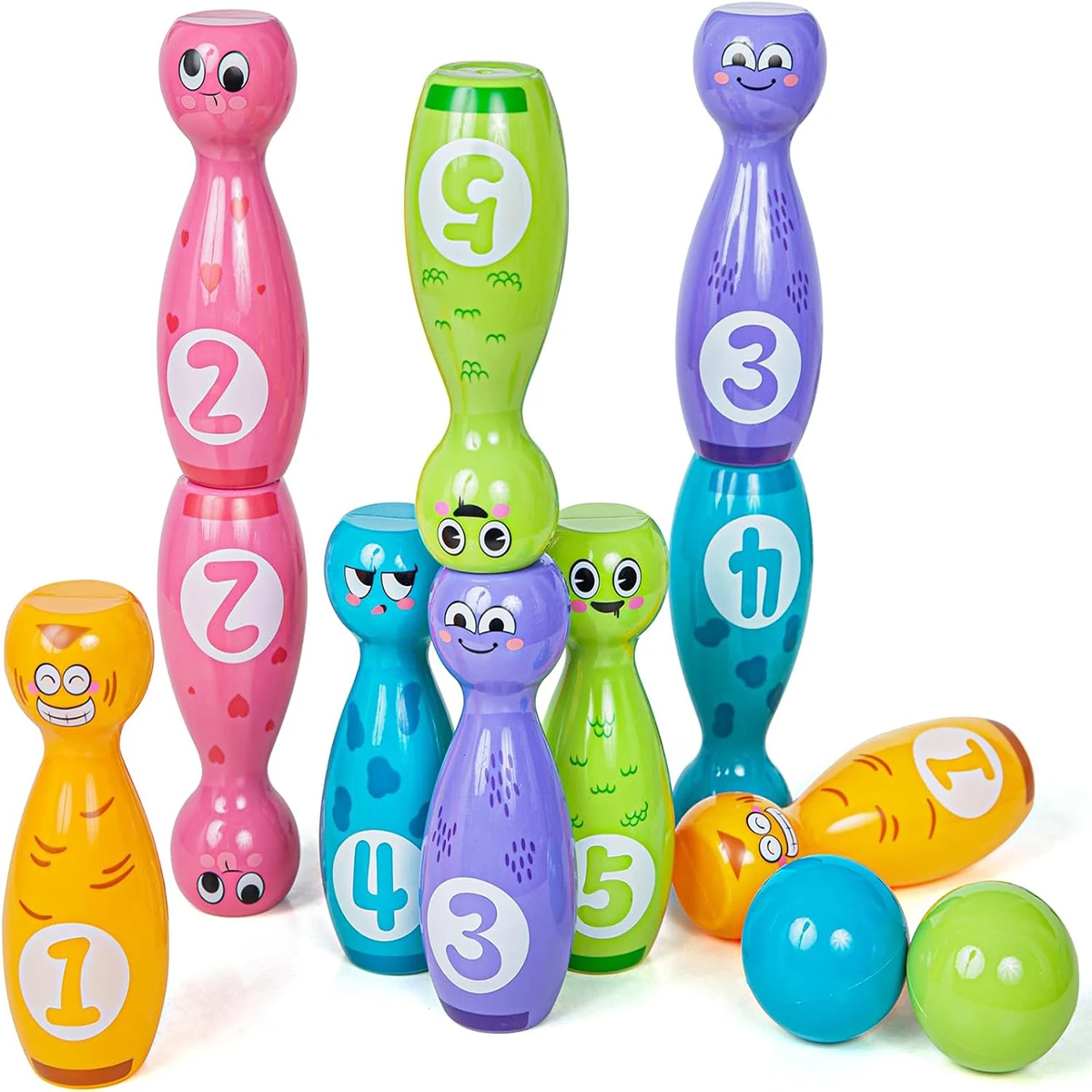 kids bowling set