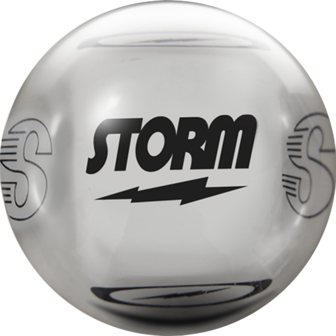 clear bowling ball
