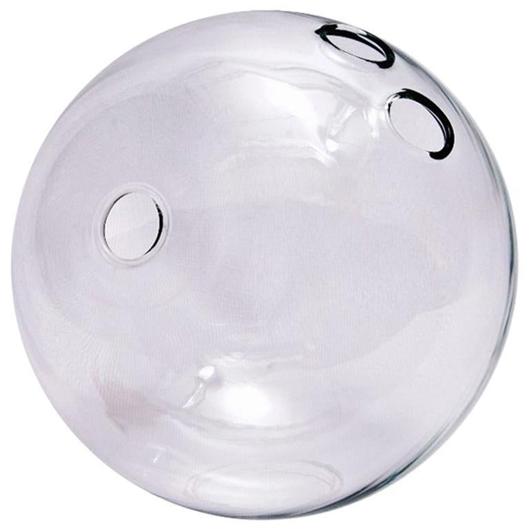 clear bowling ball