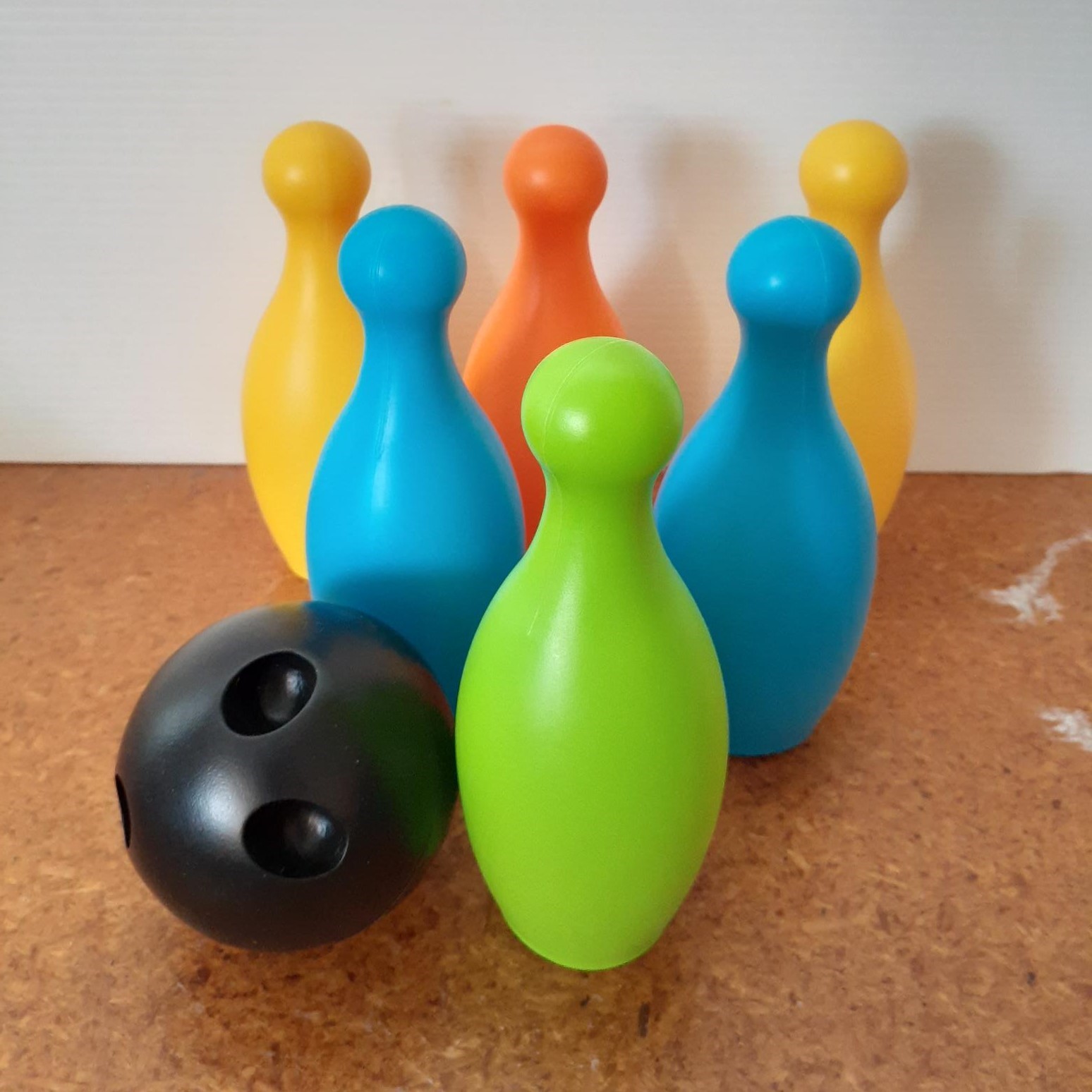 plastic bowling balls