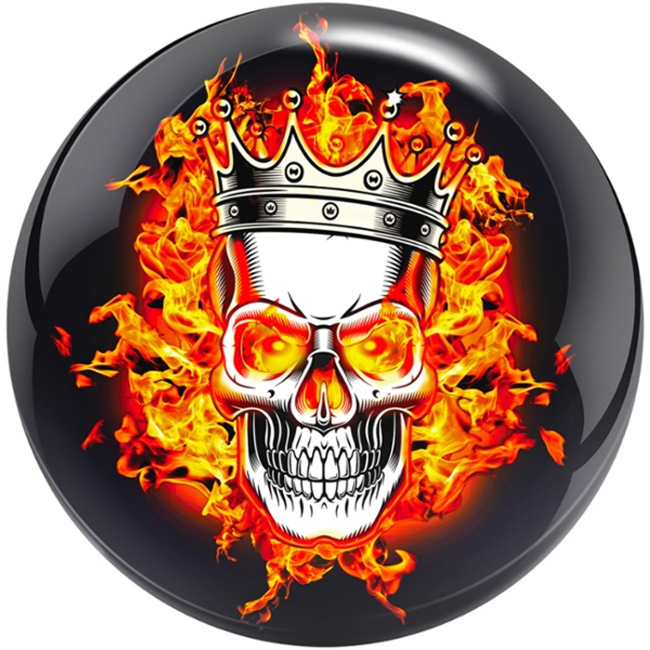 skull bowling ball