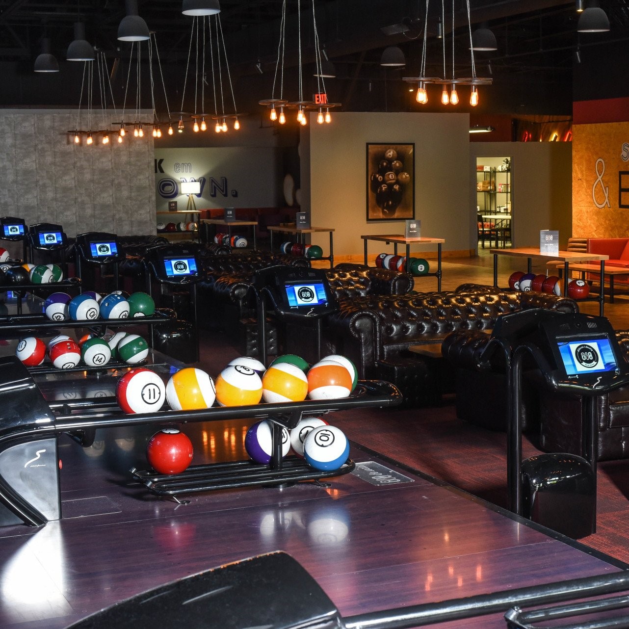 billiards and bowling