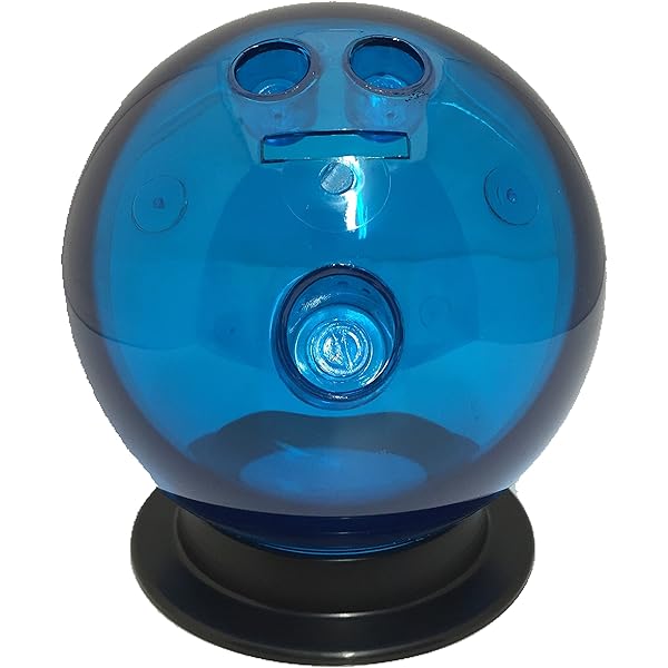 blue bowling ball