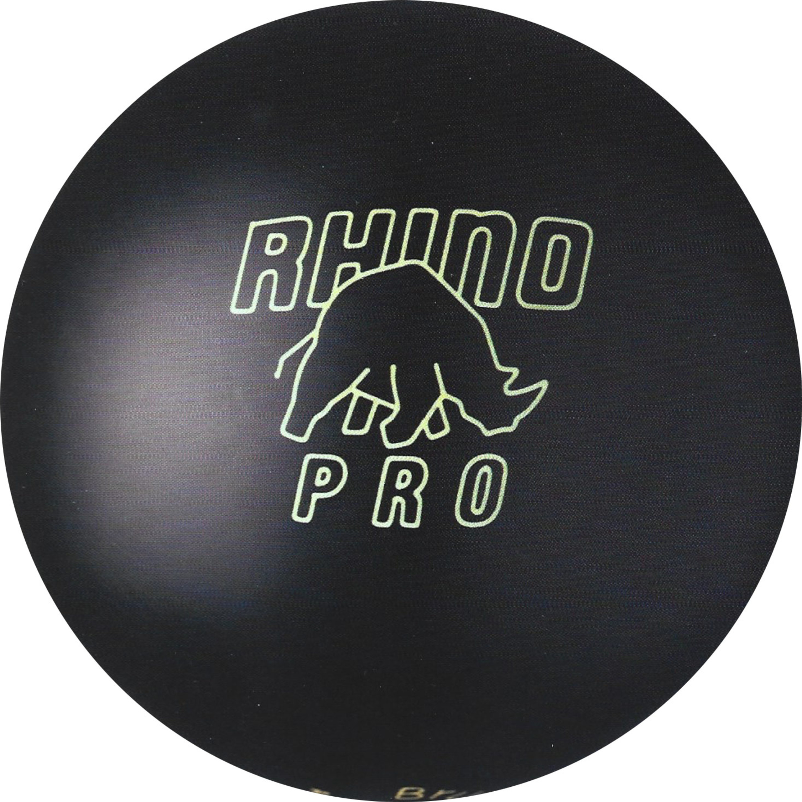 black bowling ball