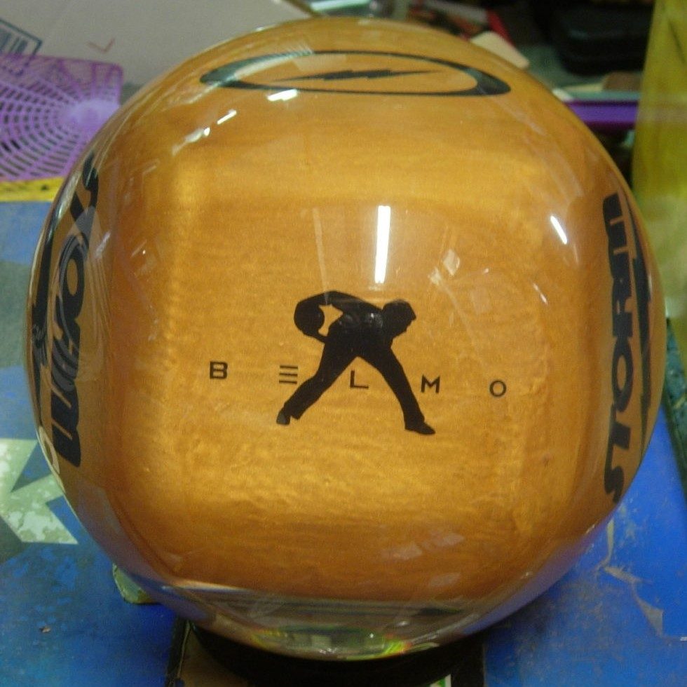 clear bowling ball