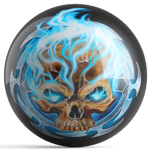 skull bowling ball