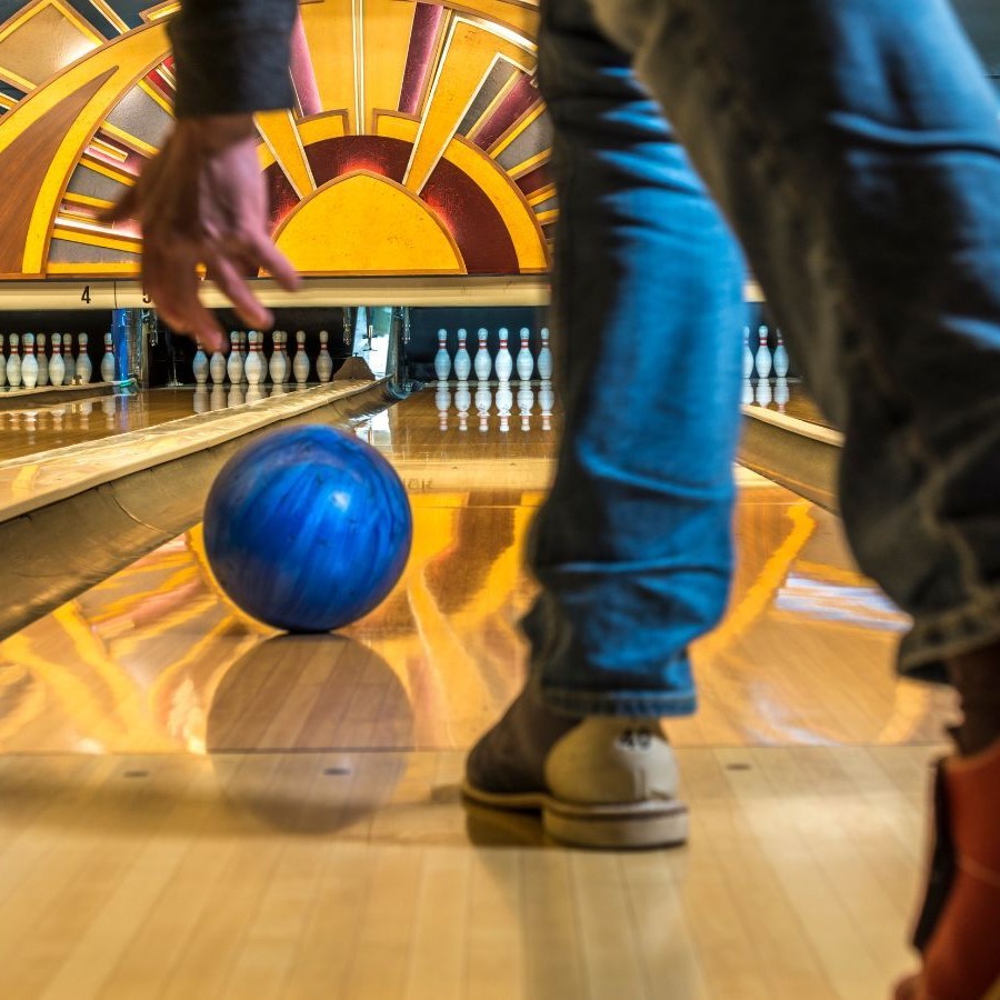 hook a bowling ball