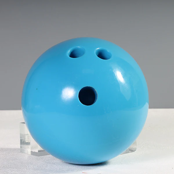 blue bowling ball