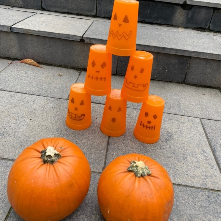 pumpkin bowling