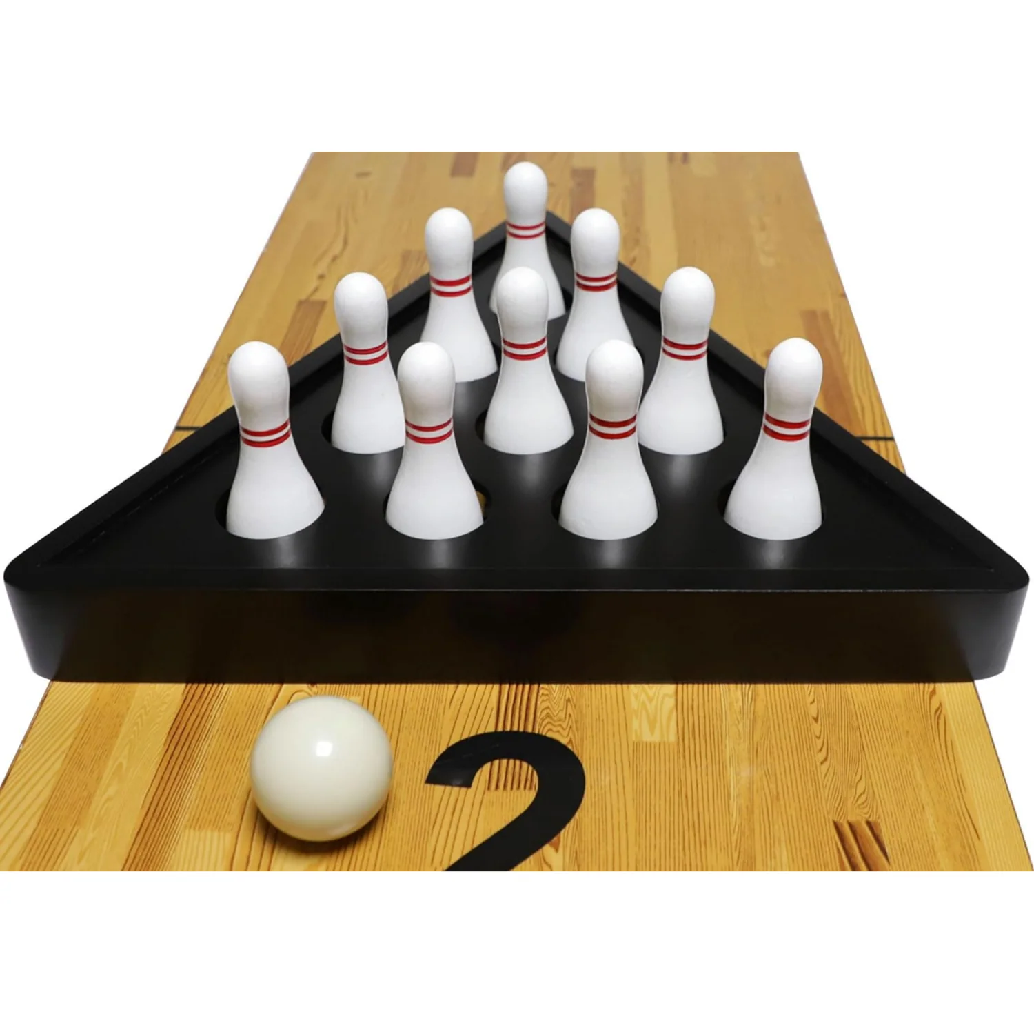 bowling pin setup