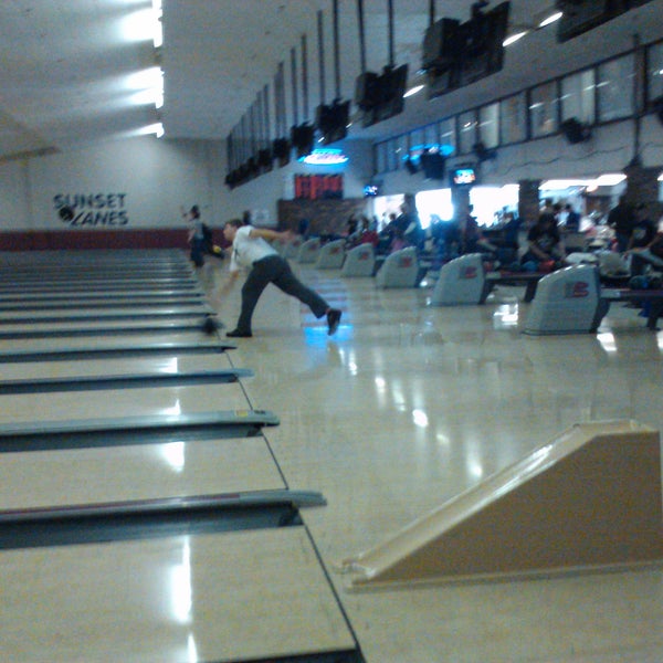 sunset bowling