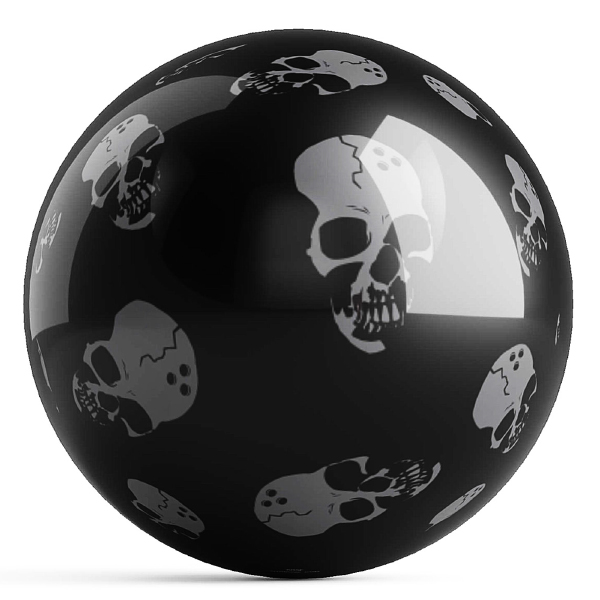 skull bowling ball