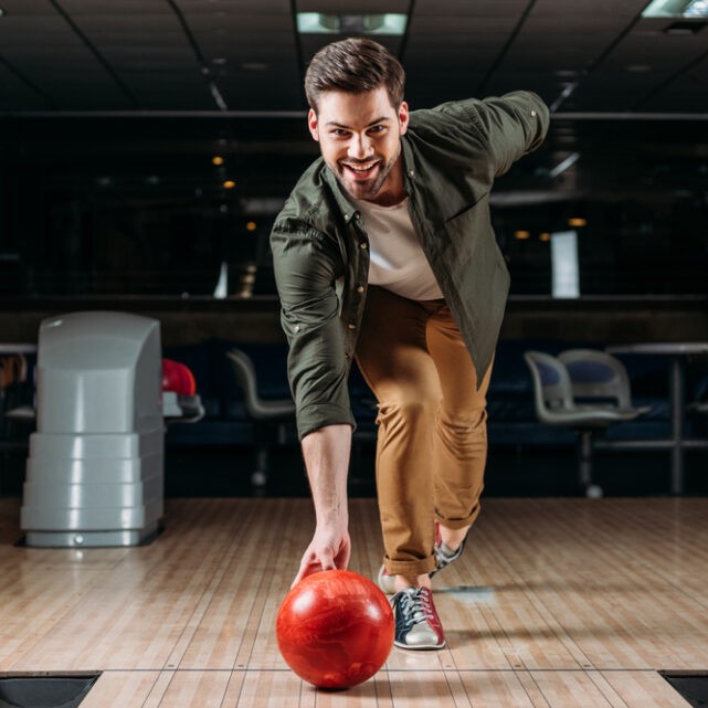 hook a bowling ball