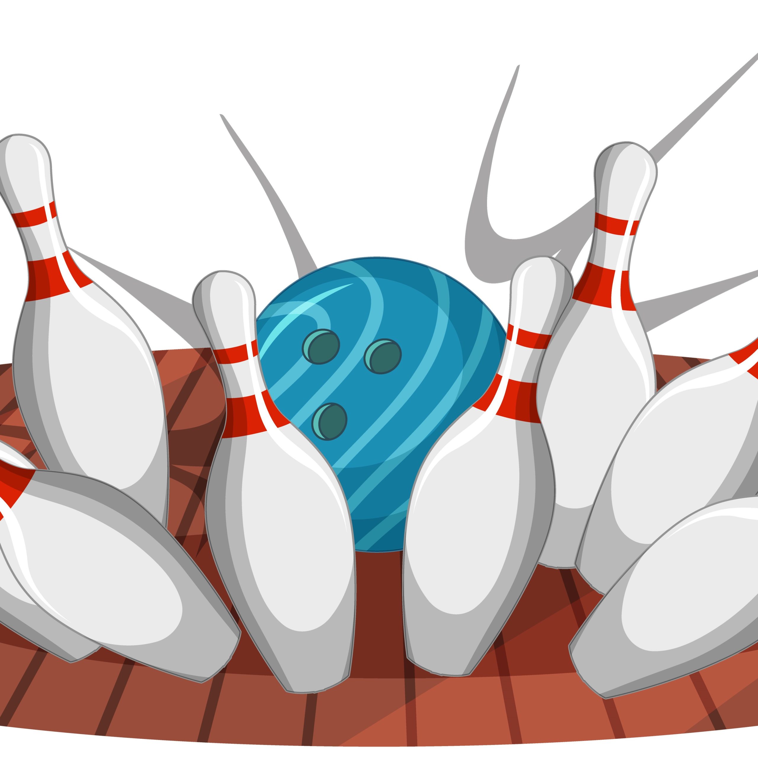 bowling cartoon