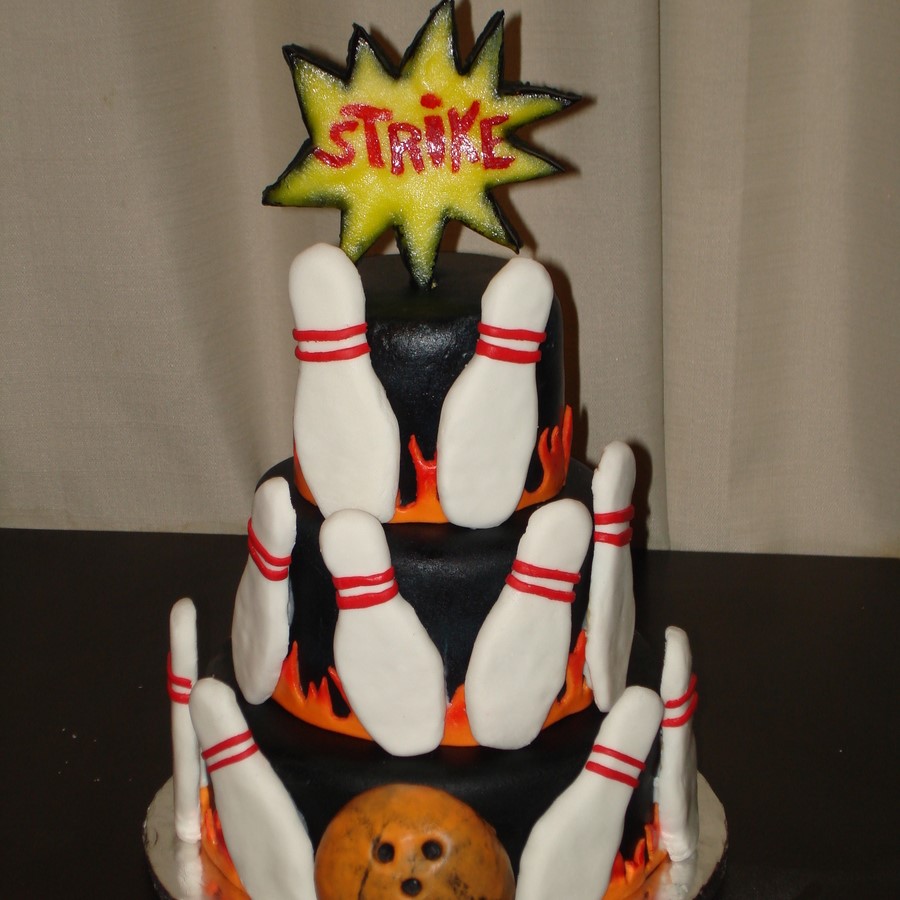 bowling cake