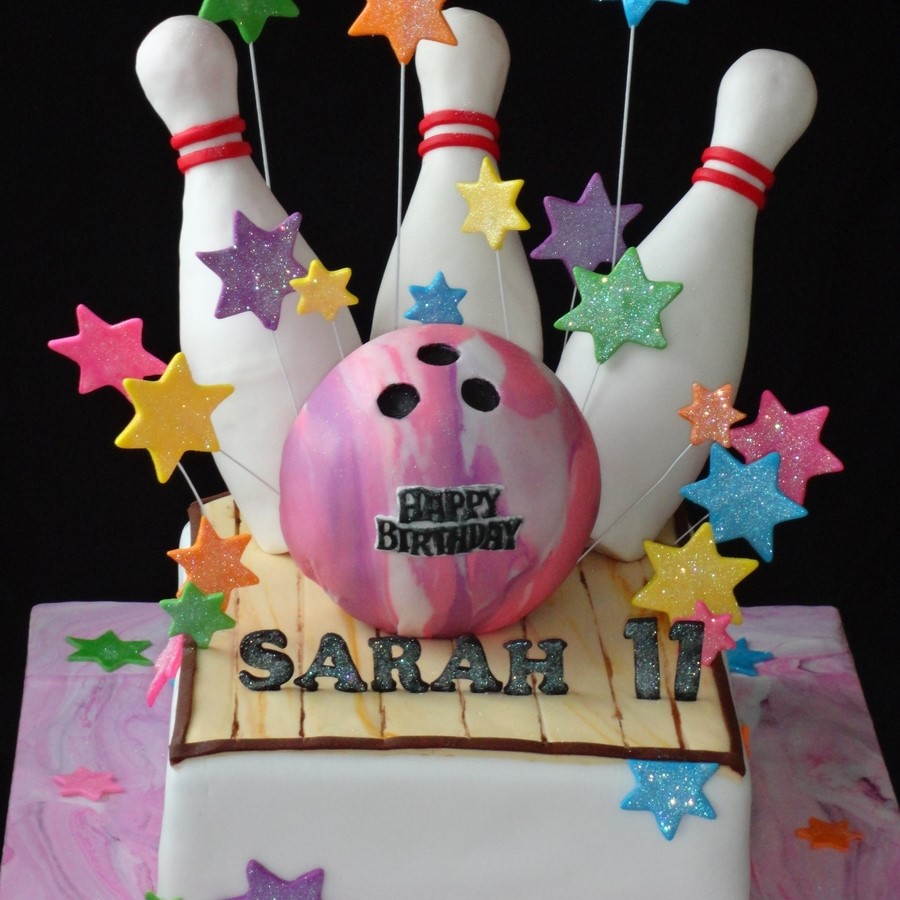 bowling cake