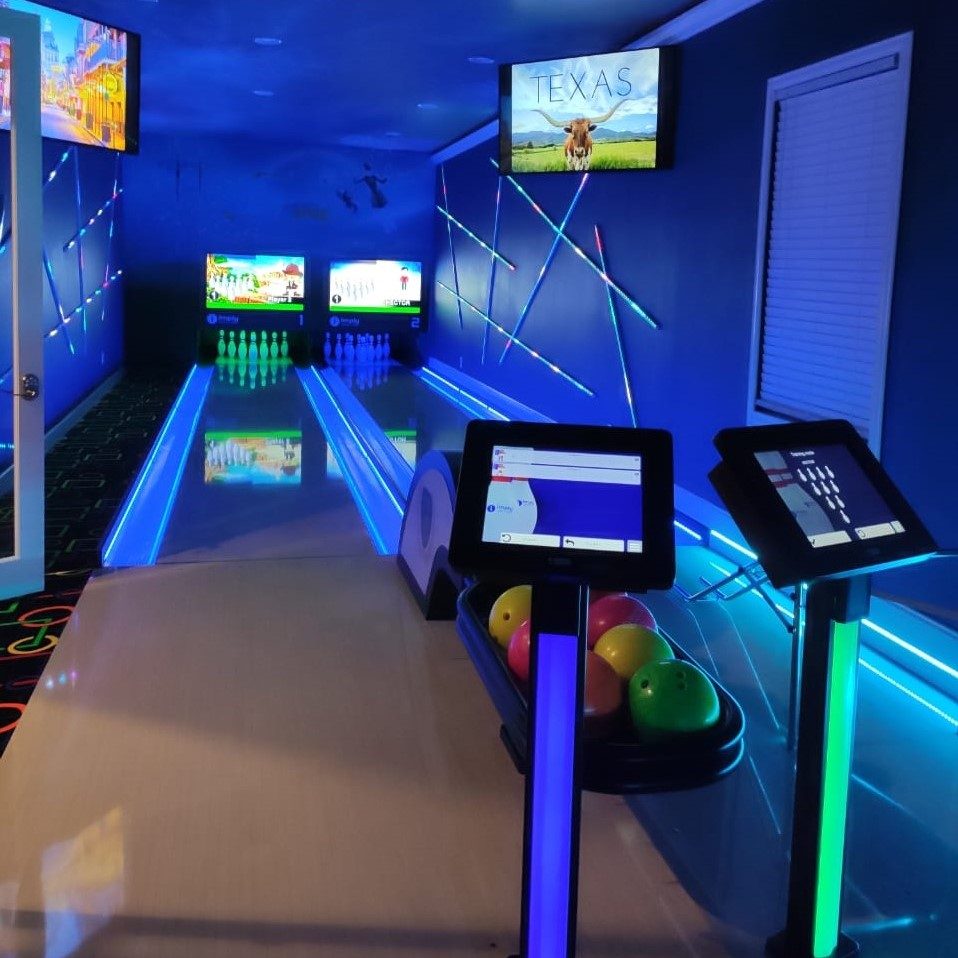 home bowling alley cost