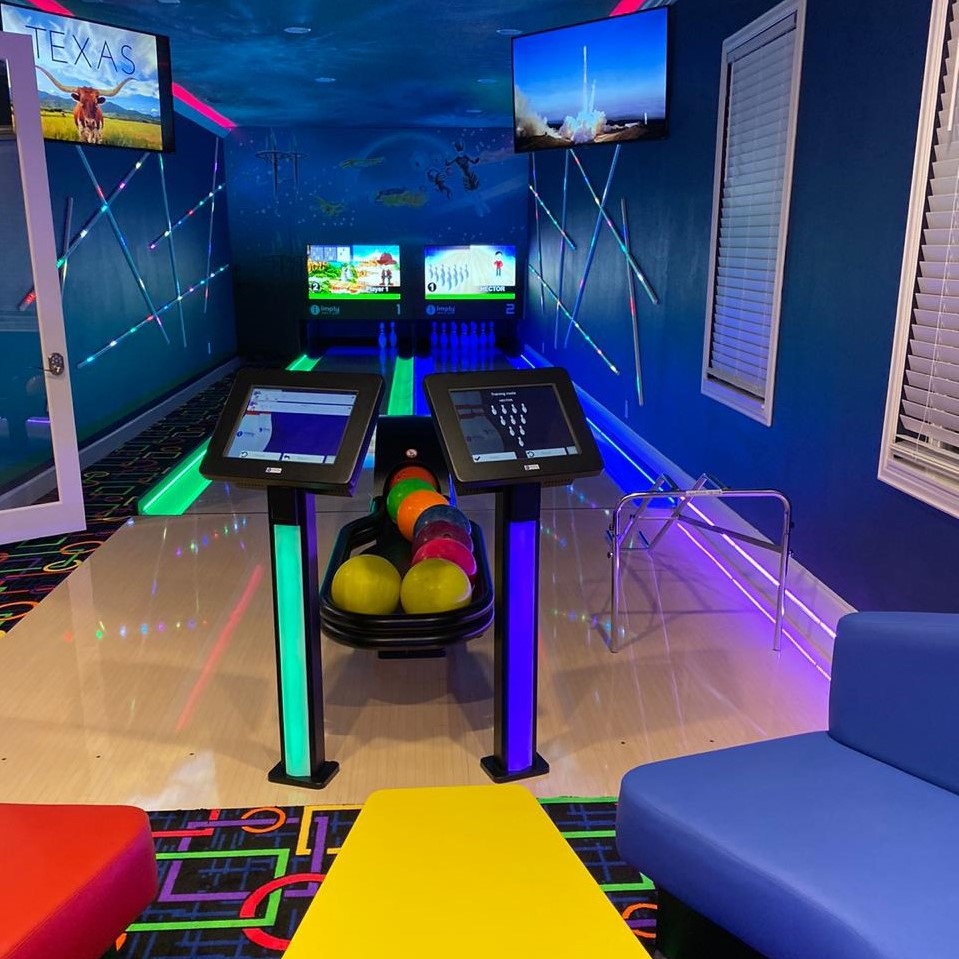 home bowling alley cost