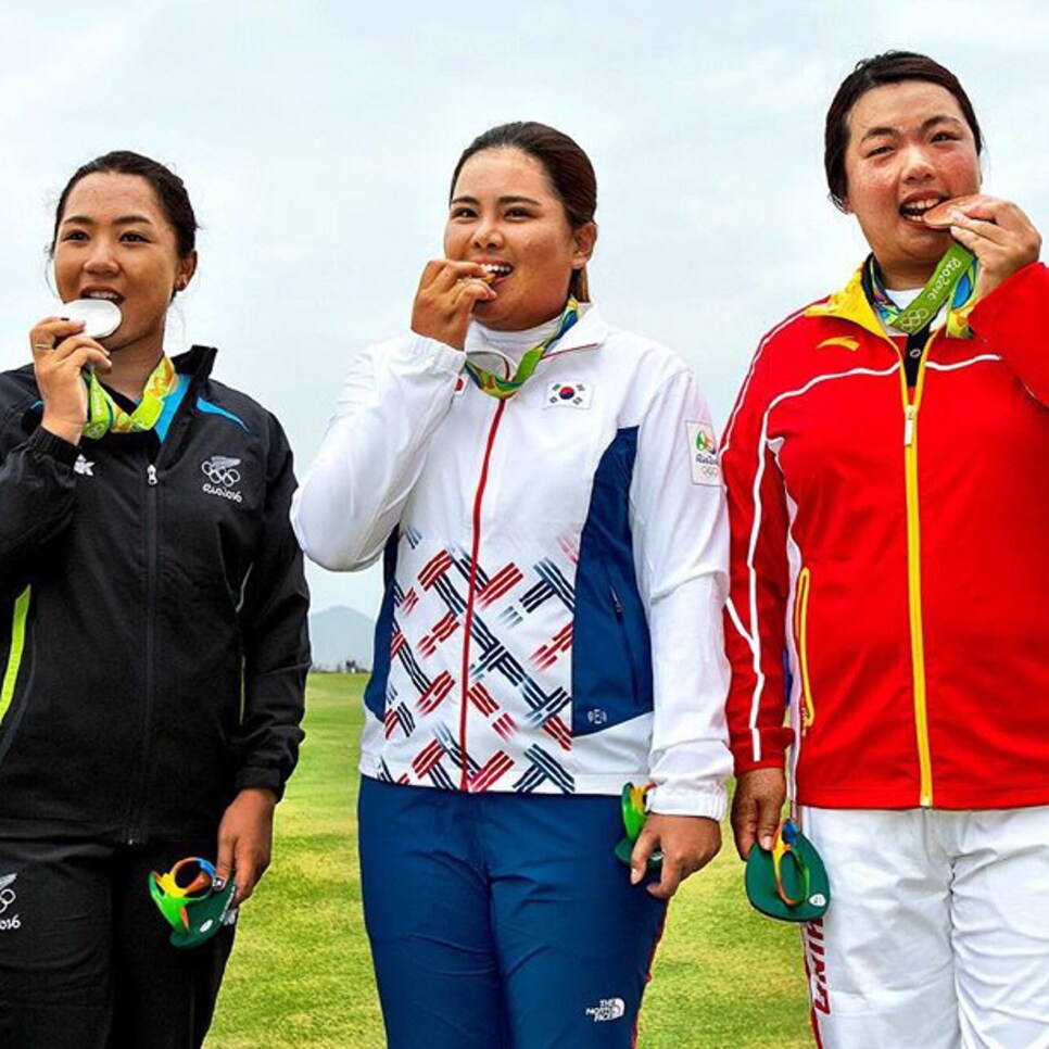 women’s olympic golf leaderboard