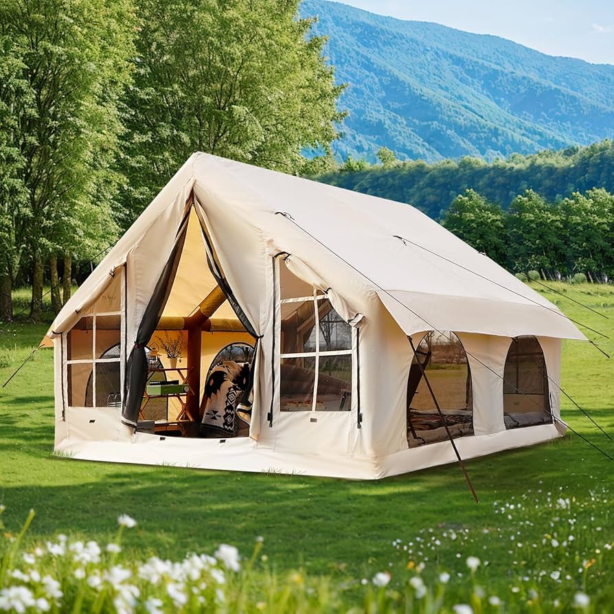 inflatable camping tent