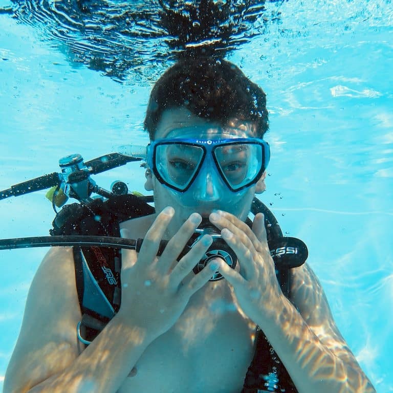 diving accident