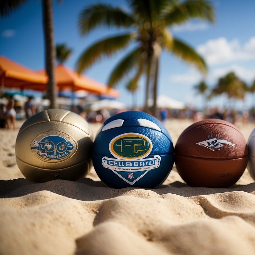 beach bowling