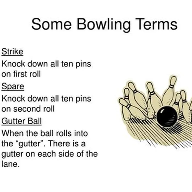 bowling lingo