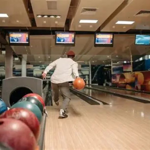 release a bowling ball