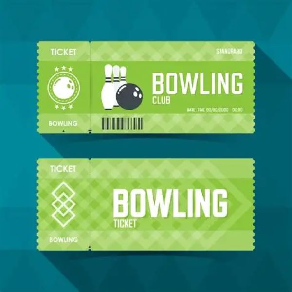 bowling tickets