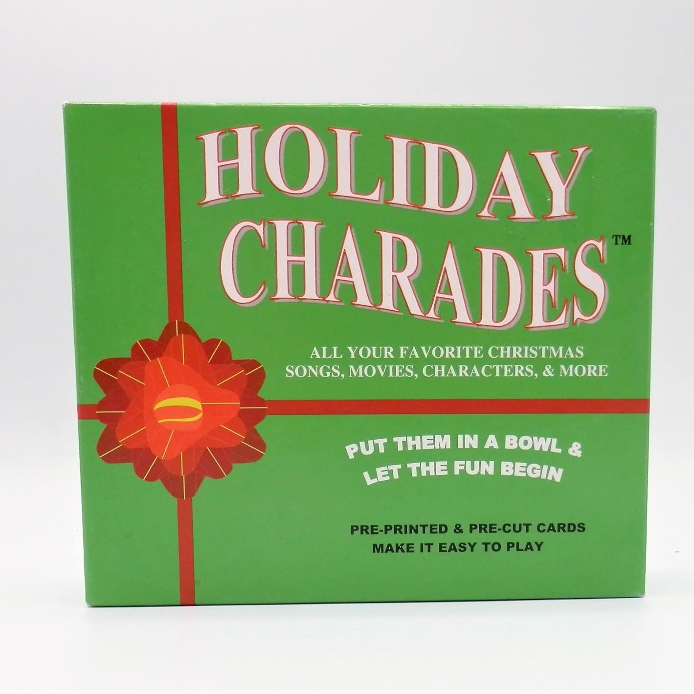 christmas charades game