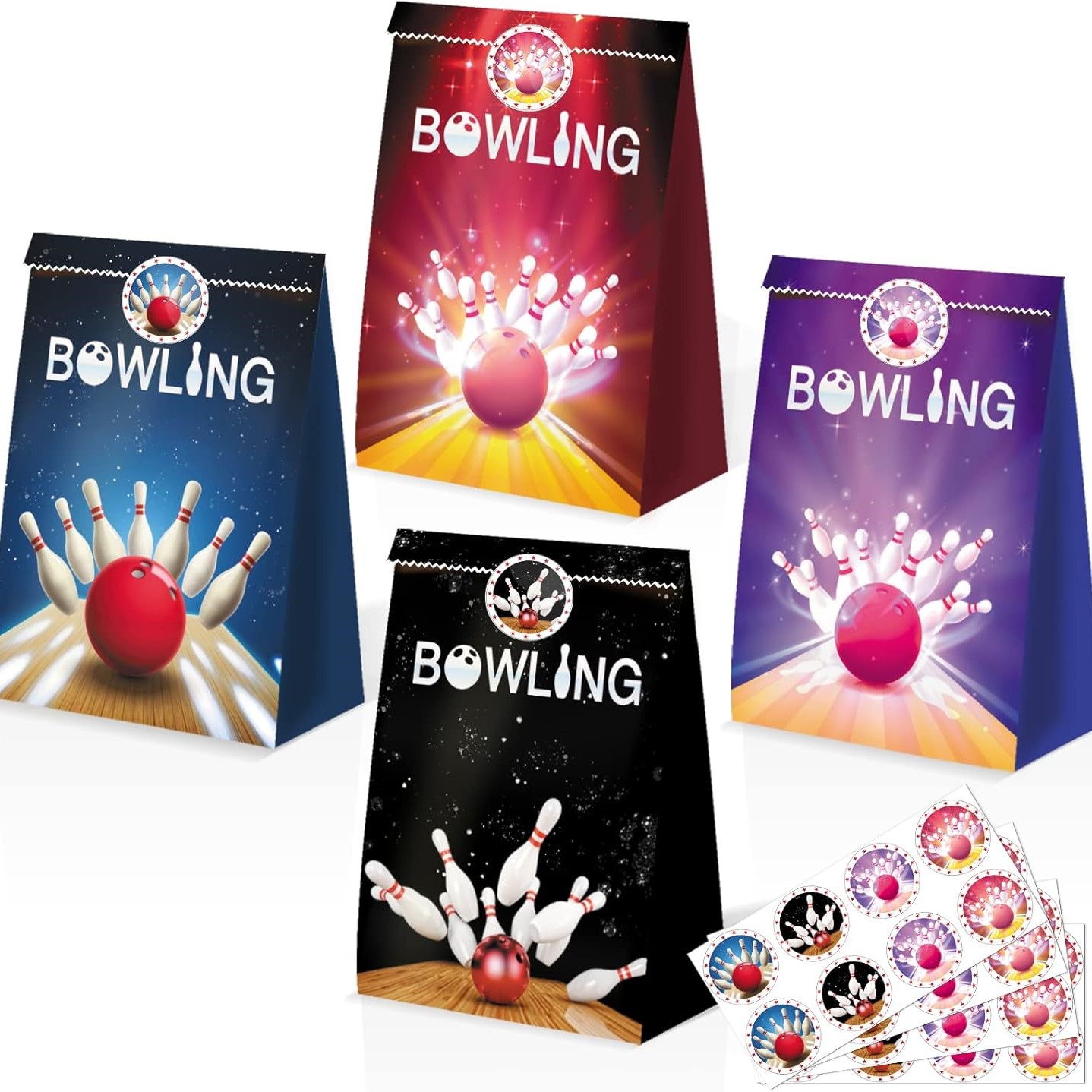 bowling party favors