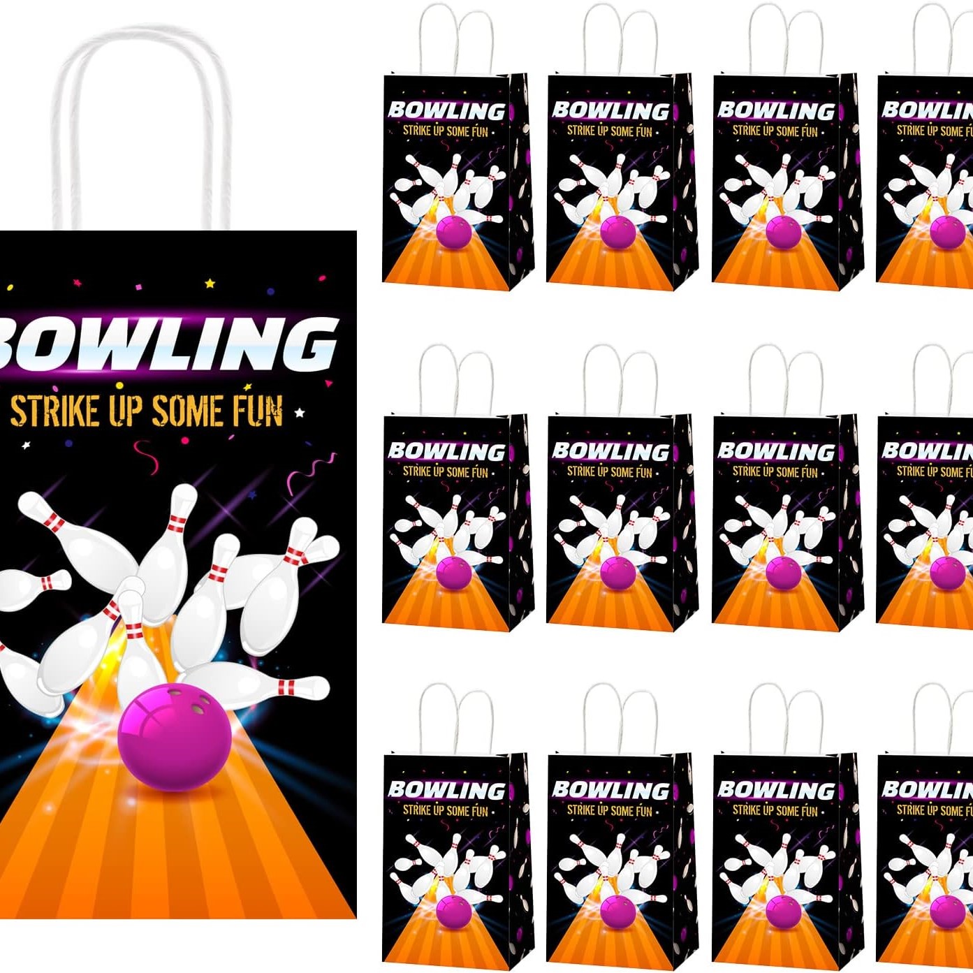 bowling party favors