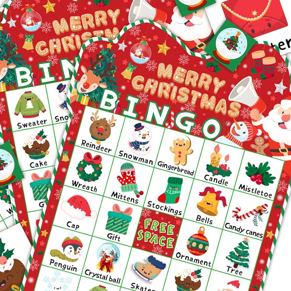 christmas bingo game