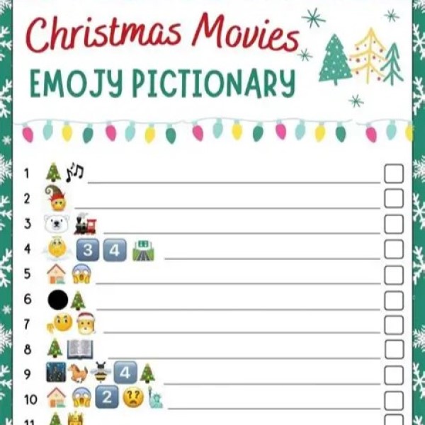 christmas movie emoji game
