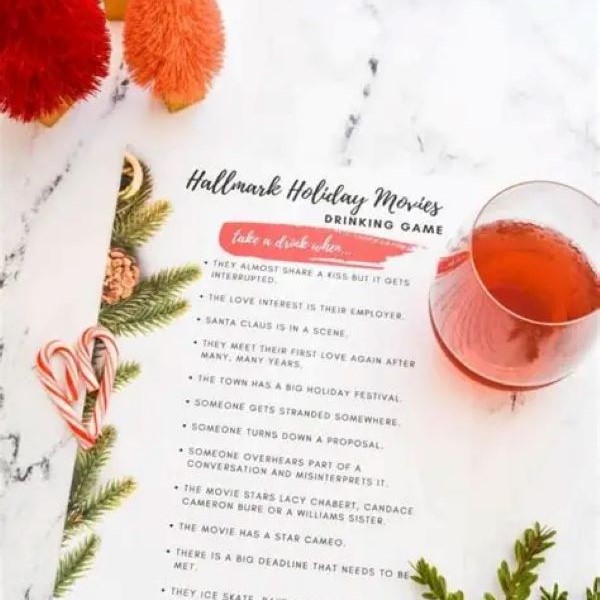 christmas movie drinking game