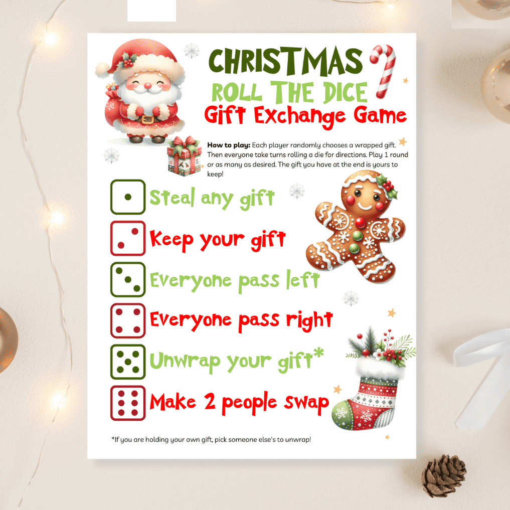 christmas dice game