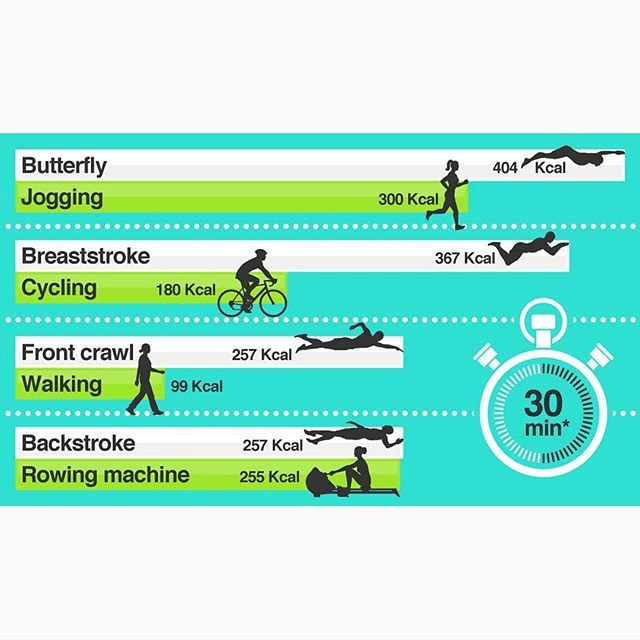 swimming calorie calculator