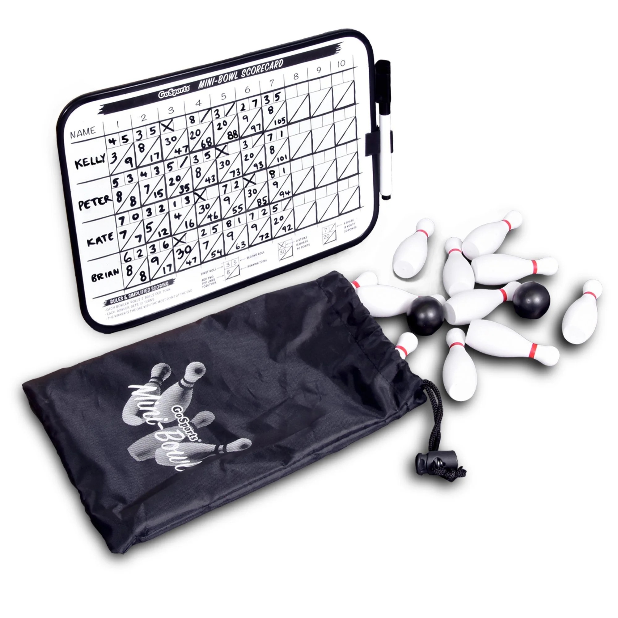 small bowling ball game