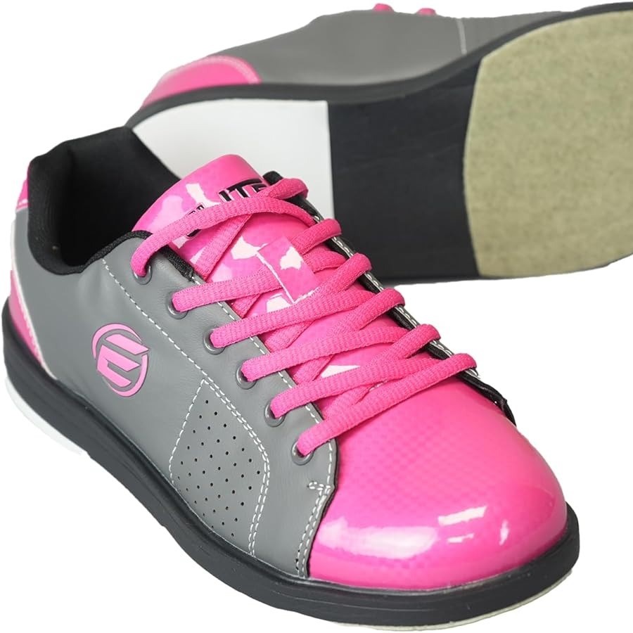pink bowling shoes