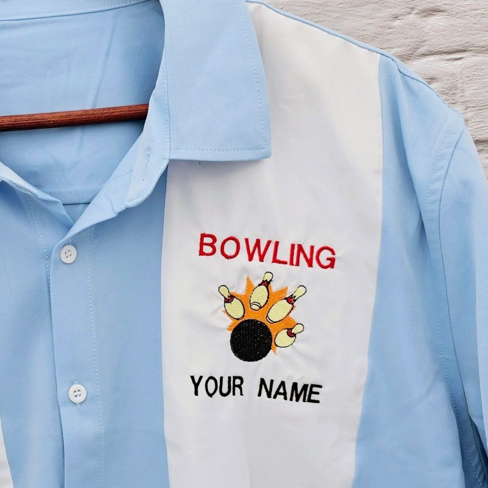 custom retro bowling shirts